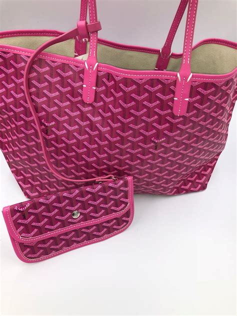 hot pink goyard tote|maison Goyard tote bag price.